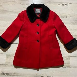 Girl’s Wool Dress Coat Size 4T